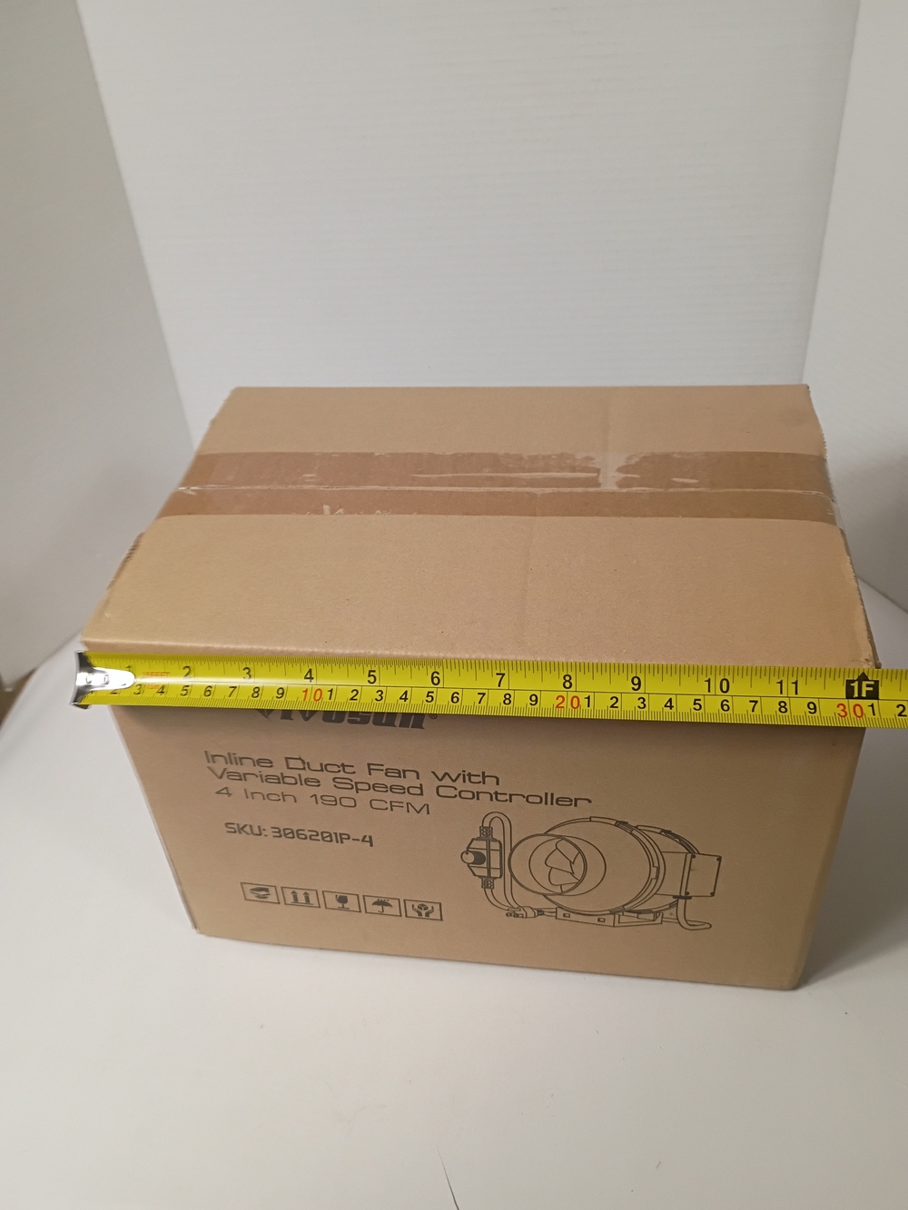 VIVOSUN Inline Duct Fan - Tan Box - Picture 6 of 8